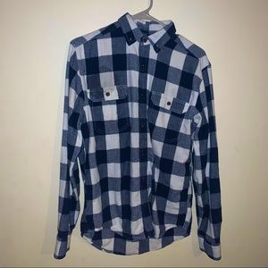 MENS BUFFALO PLAID FLANNEL SMALL